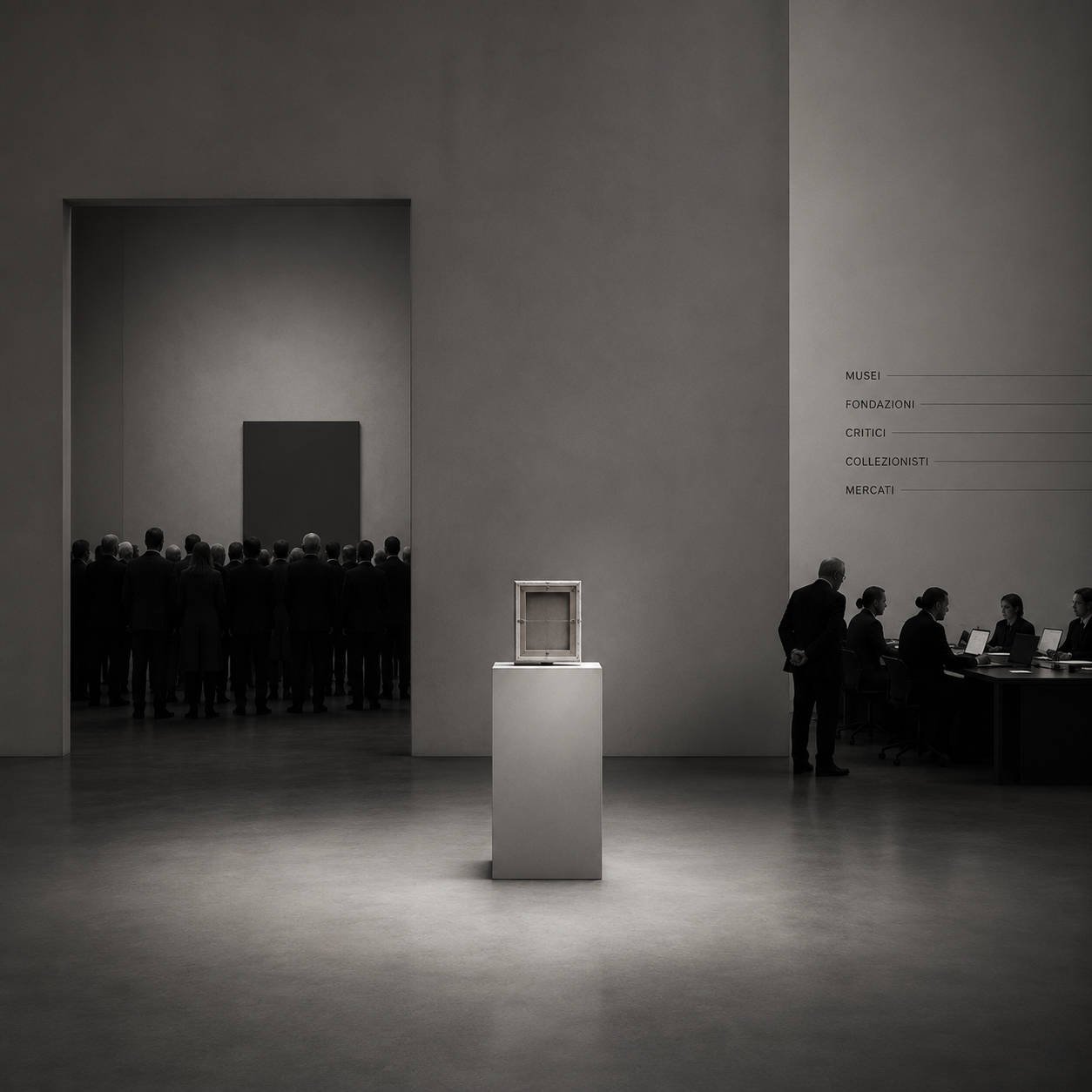 Spazio espositivo dedicato all’arte contemporanea