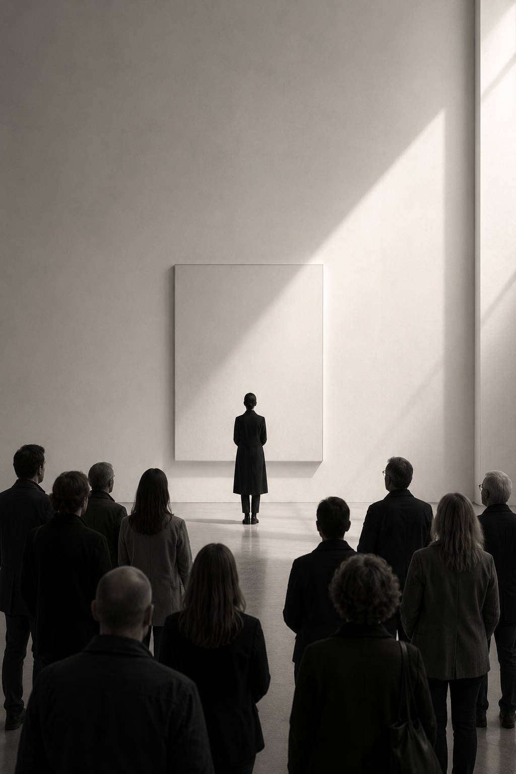 Dettaglio di un’opera d’arte contemporanea